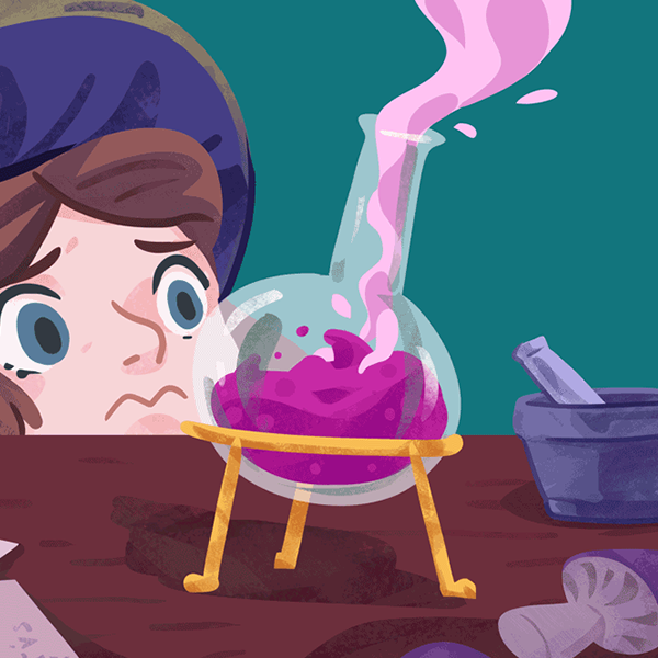 Meredith the Scaredy witch.