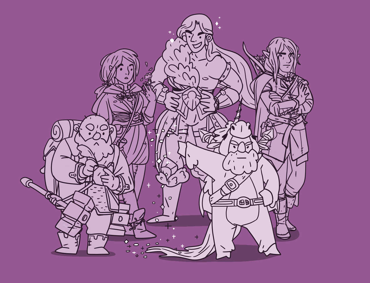 D&D Group - Ragtag Adventureres